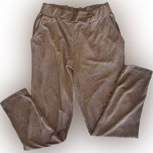 ZARA Suede-Style Trousers